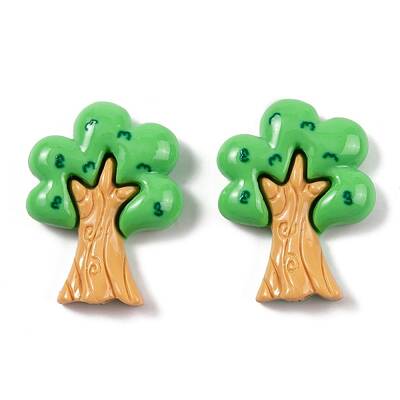 Spring Theme Opaque Resin Decoden Cabochons