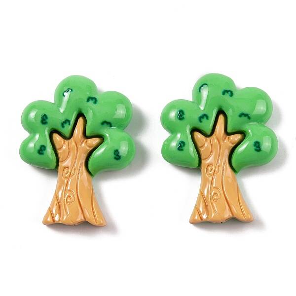 Spring Theme Opaque Resin Decoden Cabochons