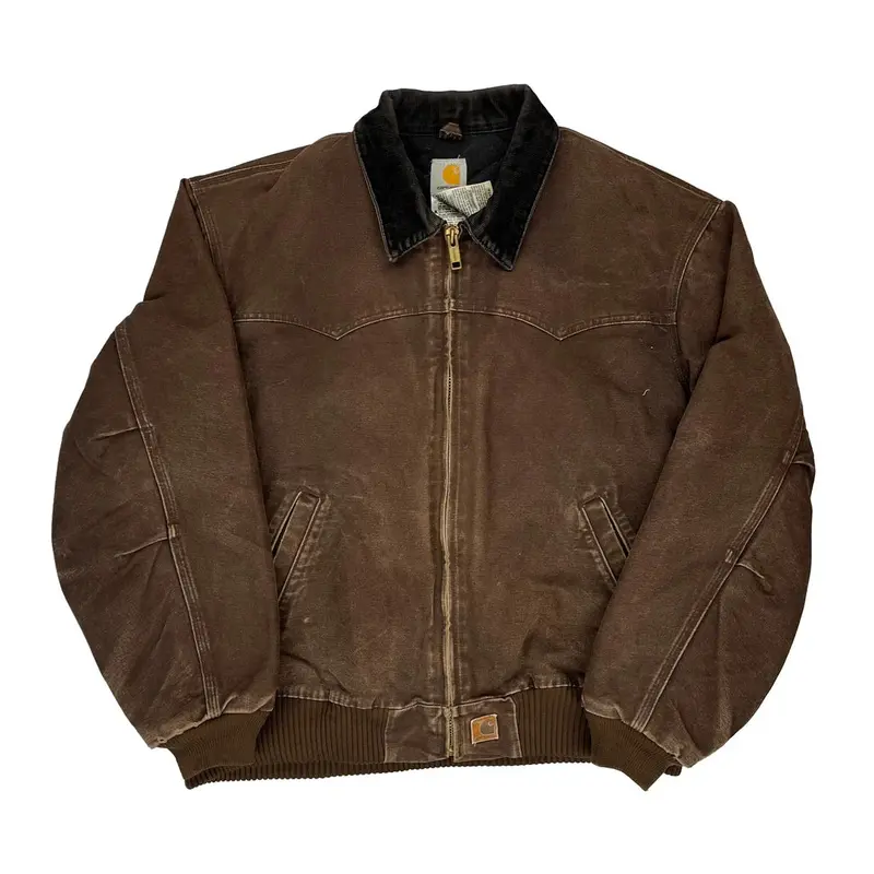 Carhartt Jacket - 2XL Brown Cotton