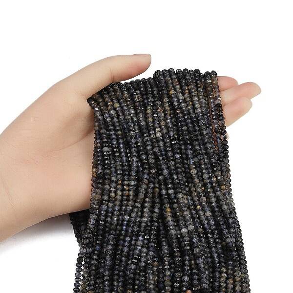 Natural Iolite Beads Strands