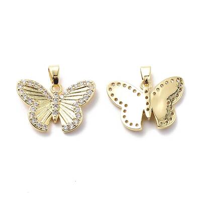 Brass Cubic Zirconia Pendants