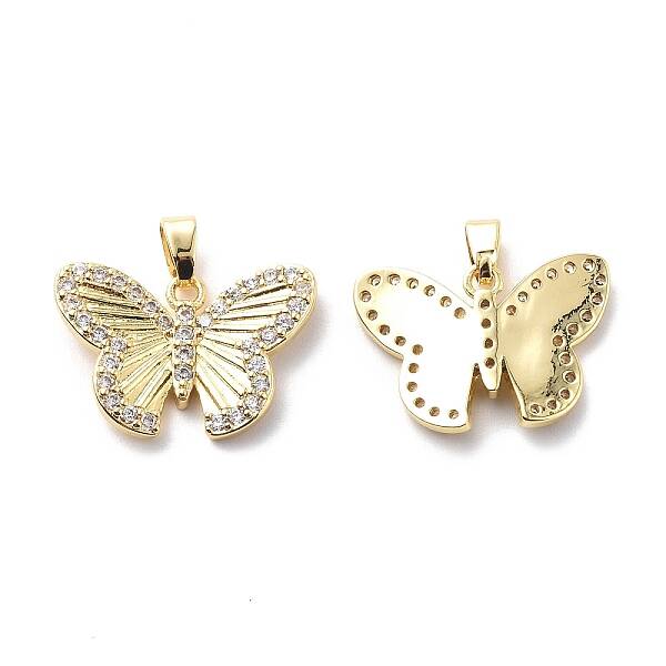 Brass Cubic Zirconia Pendants