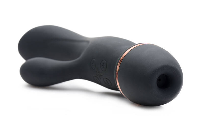 Shegasm Supreme 3 in 1 Silicone Suction Rabbit Vibe