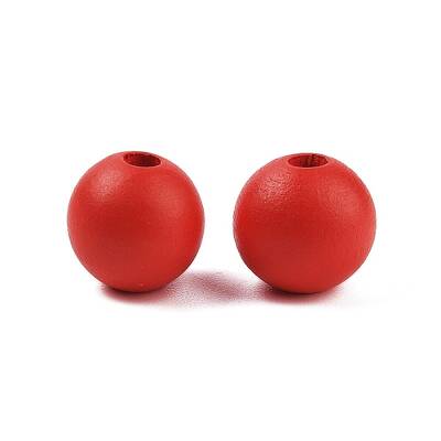 Wood European Beads