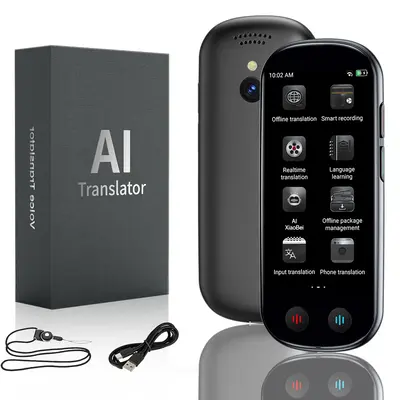 AI Language Translator, Real-Time Voice and Image Translations, Featured AI Chatbot, for Business Travel Learning Digital Pro...