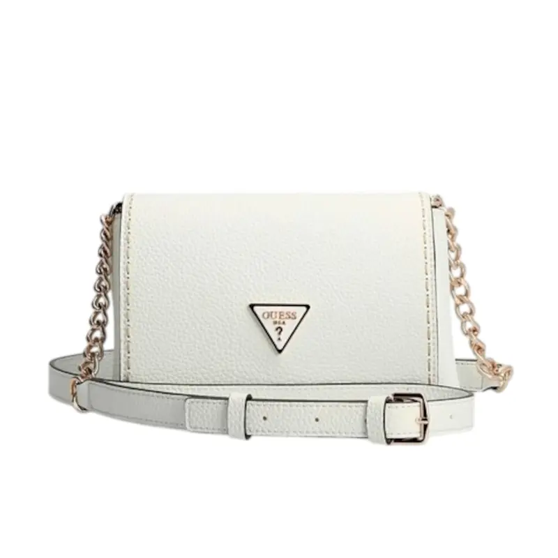 Guess, Downtown Chic Mini, Synthetic Leather, Fabric Bag, White, XG838578, Women