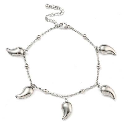 Non-Tarnish 304 Stainless Steel Charm Bracelets for Women
