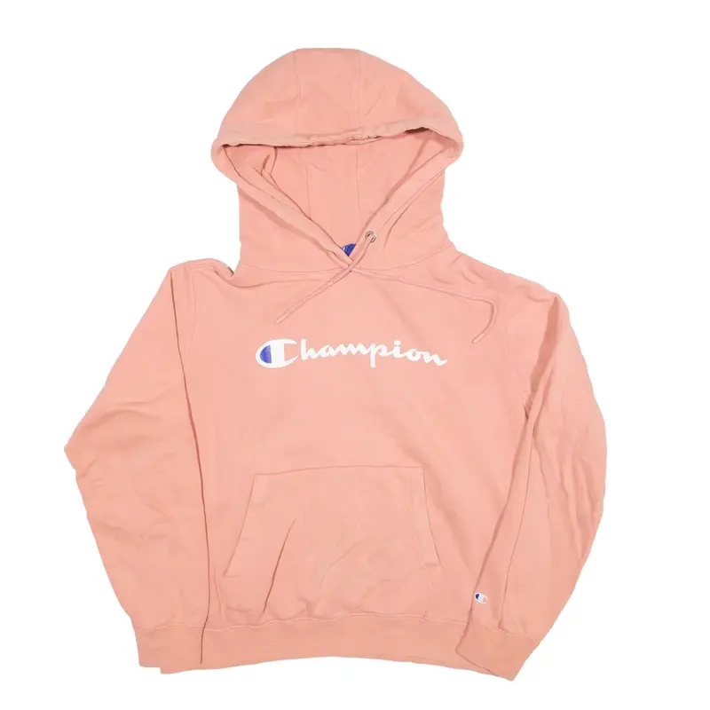 CHAMPION Hoodie Pink Pullover Womens M