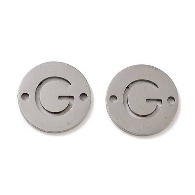 Non-Tarnish 201 Stainless Steel Hollow Flat Round Links