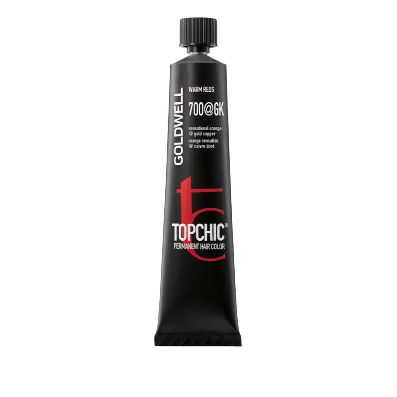 Goldwell TopChic Permanent Hair Dye 7OO@GK Warm Reds 60 ml