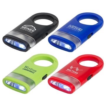 150 Customized Dual Shine LED Light Carabiner - Flashlight & ...