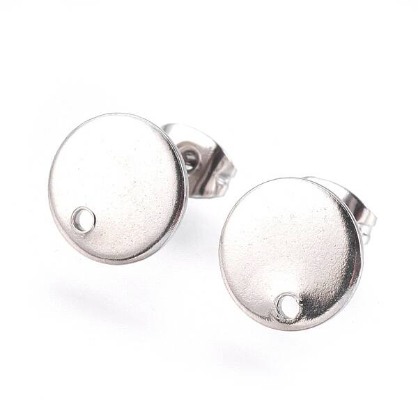 Non-Tarnish 304 Stainless Steel Stud Earring Findings