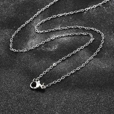 Non-Tarnish 304 Stainless Steel Cable Chain Necklaces