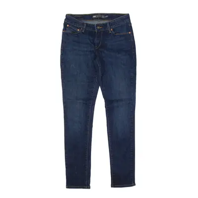 LEVI'S Mid Rise Jeans Blue Denim Slim Skinny Stone Wash Womens W26 L30