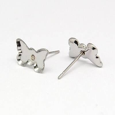 Tarnish Resistant 304 Stainless Steel Stud Earring Findings
