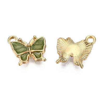 Light Gold Plated Alloy Charms