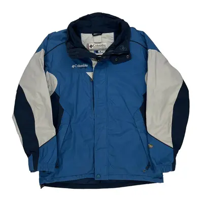 Vertex Columbia Ski Jacket - Large Blue Nylon