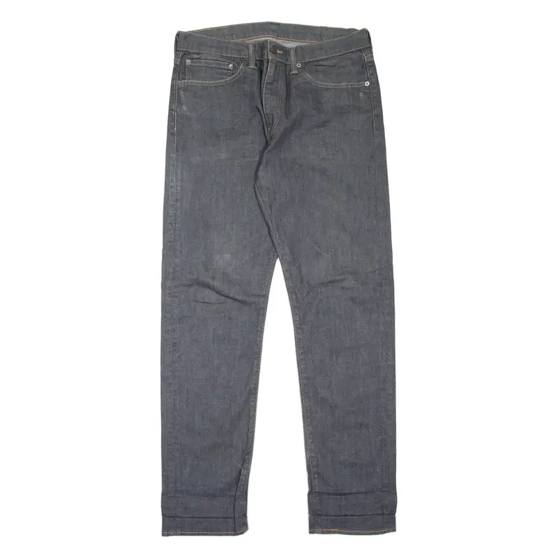 LEVI'S 508 Jeans Mens Grey Regular Tapered W34 L32
