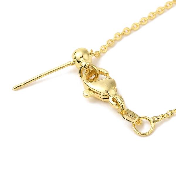 Brass Cable Chain Adjustable Slider Necklaces