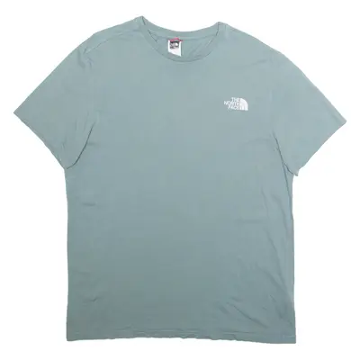 THE NORTH FACE Mens T-Shirt Blue L