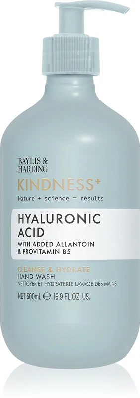 Baylis & Harding Kindness+ Hyaluronic Acid Moisturizing Hand Soap, Pear & Neroli 500 ml