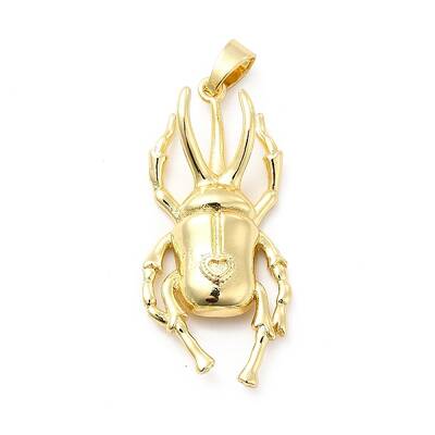 Rack Plating Brass Pendants