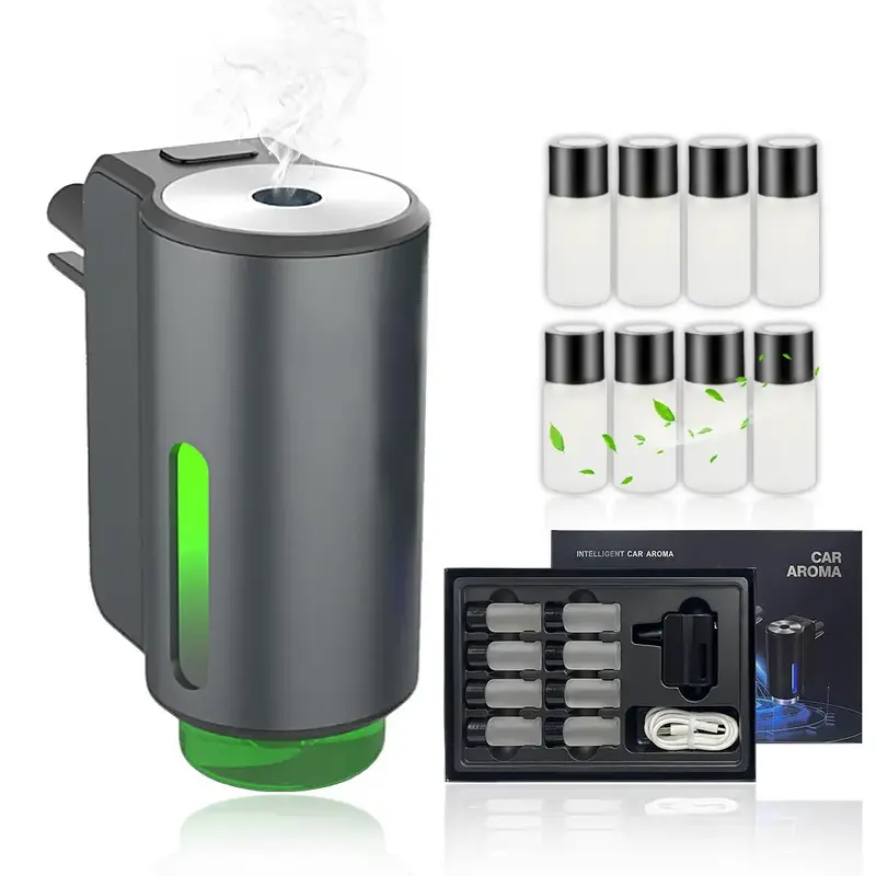 Car Aroma Diffuser with France Essential Oils, Three Adjustable Intensity Levels - Perfect for Home and Car Use