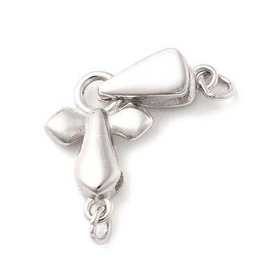 925 Sterling Silver Fold Over Clasps