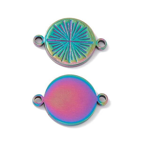 Ion Plating(IP) 304 Stainless Steel Connector Charms