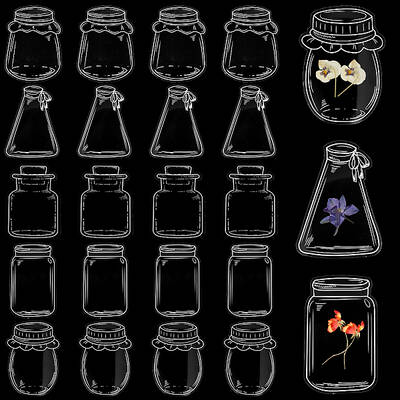 Tableware Theme Waterproof Self Adhesive Stamping Stickers Sets