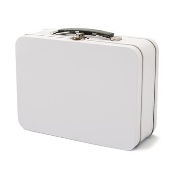 27 Promotional Thin Retro Lunch Box - Metal