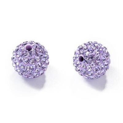 Pave Disco Ball Beads