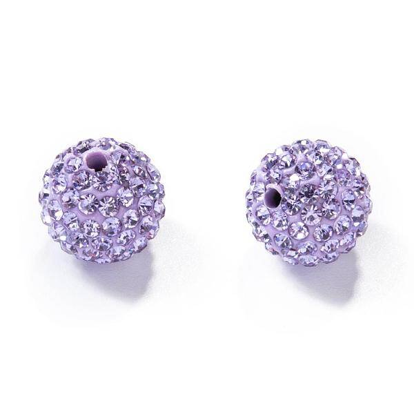 Pave Disco Ball Beads