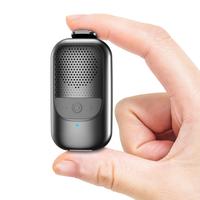 Clip-On Bluetooth Speaker, Wireless Portable Speaker with Microphone for Hands-Free Calls and Music, Up to 10 Hours Playtime ...