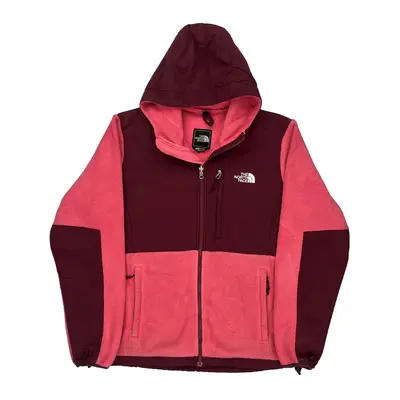 The North Face Fleece Jacket - Large Pink Polyester