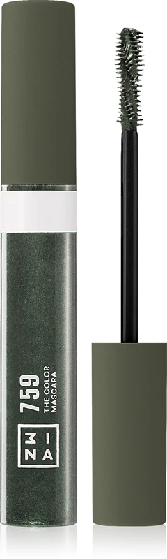 Mascara 3INA The Color color 759 Olive Green 14 ml