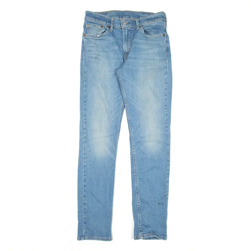 LEVI'S 511 Jeans Blue Denim Slim Straight Mens W27 L32