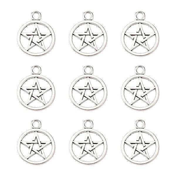 Tibetan Style Pentagram Pendants