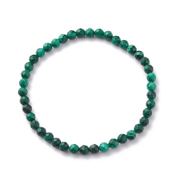 Natural Malachite Beaded Bracelets