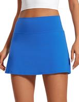 CRZ YOGA Butterluxe Skirts for Women High Waisted A Line Tennis Golf Athletic Casual Skorts with Pockets