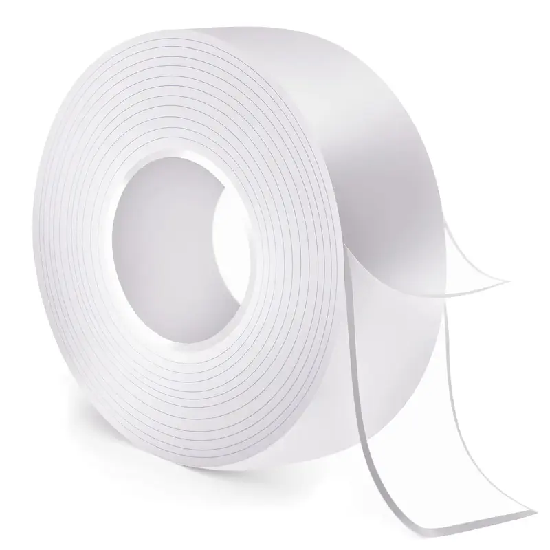 Heavy Duty(9.85FT), Nano Double Sided Adhesive Tape, Clear Mounting Tape Picture Hanging Adhesive Strips. Double Sided Tape H...