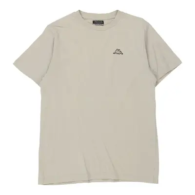 Age 14-16 Kappa T-Shirt - 2XL Cream Cotton