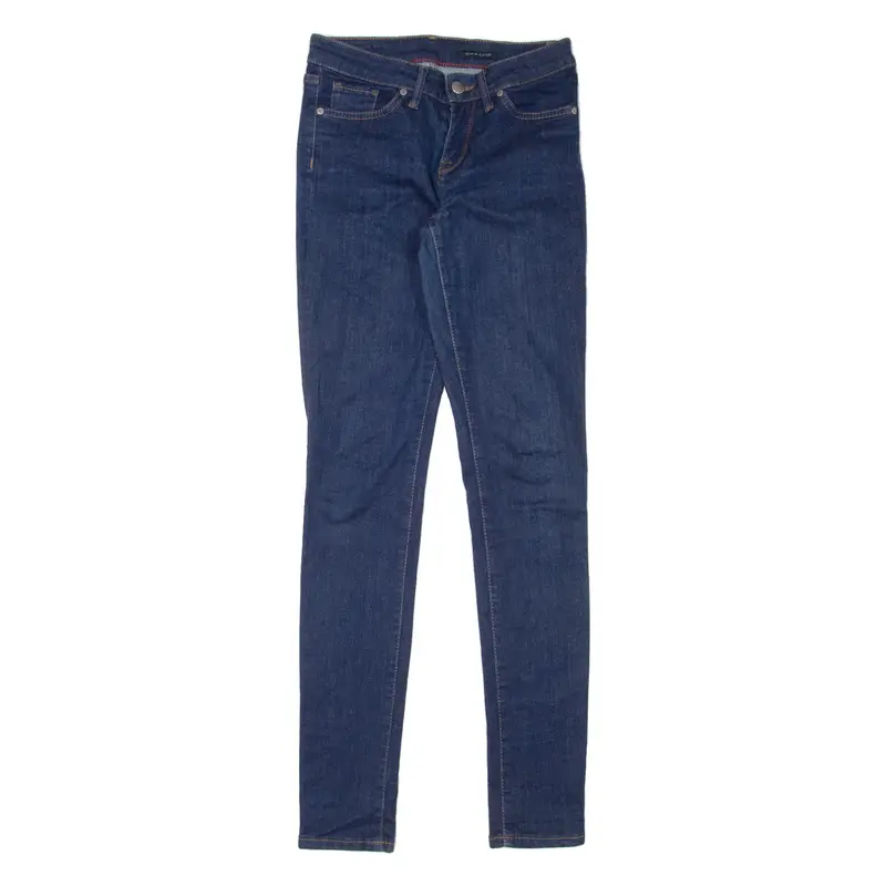 TOMMY HILFIGER Womens Jeans Blue Slim Skinny Denim W24 L30