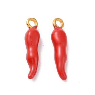 Brass Enamel Pendants