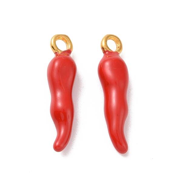 Brass Enamel Pendants