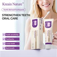 Kreain Nature 2 Oral Care Toothpaste, fresh breath, prevent tooth loss, natural ingredients, gentle care