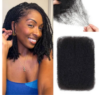 Afro curly Bulk hair