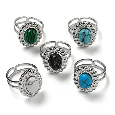 304 Stainless Steel Open Cuff Rings