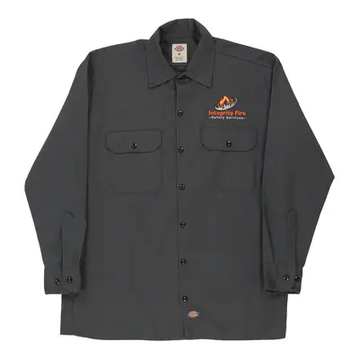 Dickies Shirt - Medium Grey Polyester Blend