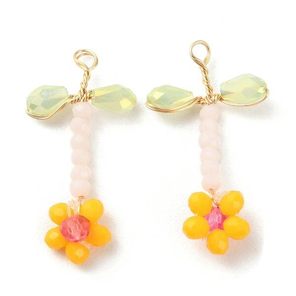 Glass Beaded Pendants